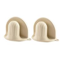 Anti-scald Silicone Oven Mitts Non Slip Heat Resistant Kitchen Pinch Mittens Thickened Insulated Microwave Hand Clips Baking balta
