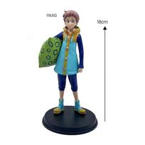 Karštas Anime Meliodas King Modelis Veikėjo Lėlė Pagalvė Pozos Nešantis Kardą Veiksmų Figūrėlė PVC Veiksmų Figūrėlė Kolekcija Dovana No box black