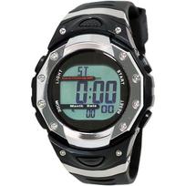 CREPHA Digital Solar Urethane Black Men's Watch, Radio-Controlled, Powered, Strap, F-61-450BL mėlyna