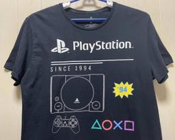 Sony PlayStation 1994 T-Shirt XL Black Retro Gaming Graphic PS1 Tee S