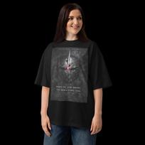The Last Mask Raw Human Shirt - Cyberpunk Aesthetic Graphic Tee - Dark Existentialism Tshirt - Organic Cotton Streetwear 3XL
