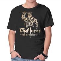 Unisex Crew Neck T-Shirt Guillermo The Vampire Slayer Graphic Short Sleeve Casual Tee XXXL