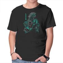 Unisex Crew Neck T-Shirt Spirit In The Night Graphic Short Sleeve Casual Tee S