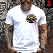 Vyriški ir moteriški marškinėliai Harley-Davidson Motociklai 'Smokin' Premium Unisex Medvilniniai Biker S