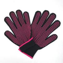 Silicone Heat Resistant Gloves High Temperature Protection Oven Gloves for Cooking Barbecue Baking and Grilling Safety Gloves with Non Slip Dots One Size