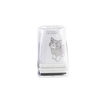 Junk Journal Pet Cat  Stamp DIY Craft Cat Figure Seal Cat Decoration Stamp  Scrapbooking Supplies M4