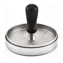 Burger Press Round Patty Maker for Home Use Meat Patty Mold Stainless Steel Hamburger Patty Shaper Kitchen Tool for Evenly Shaped Burgers one size