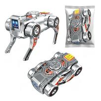 360° Rotating Robot Dog Fidget Gyro Deformed Mechanical Dog Fidget Toys  Birthday Gift sidabras