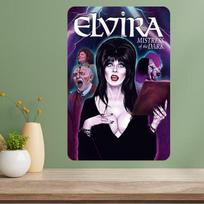 Elvira Tamsos Valdovė Klasikinis Filmas Metalinis Plakatas Ženklas 20x30cm（7.8x11.8inch）