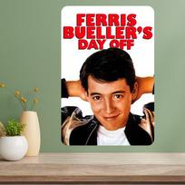 Ferris Buellerio laisvadienis Klasikinio filmo metalinis plakatas 20x30cm（7.8x11.8inch）