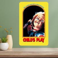 Vaikų žaidimas Chucky Metalo filmo plakato ženklas 20x30cm（7.8x11.8inch）