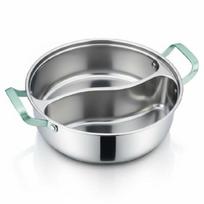 Functional 32cm 34cm Hot Pot Cookware Food Grade 316 Nonrust Steel Cooking Pot For Multiple Cooking Needs