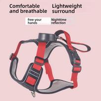 Dog Automatic Telescopic Traction Rope Chest Strap Vest Reflective Pet Supplies OEM ODM Supplier Customizable S