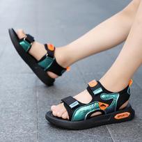 Summer 2026 Boys' Sandals: Lightweight, Anti-Odor, Velcro Fastening for Ages 6-12 31