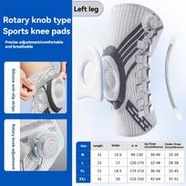 High Quality Breathable Knob Adjustment All-Season Knee Pads Basketball Football Knee Support for Men and Women Sport Protection L