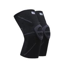 Breathable High Elastic Knitted Compression Knee Sleeve Sports Anti-Slip Stabilizer Protection Support Brace Sports Safety S