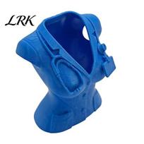 Stylish Office Pen Holder Nurse Uniform Holder, 3D Printed Medical Theme Desk Organizer for Pens Makeup Brushes Small Stationery, Decorative mėlyna