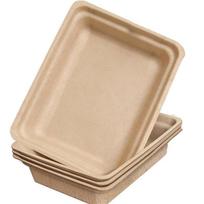 A25F-Eco-Friendly For Cat Travel Cardboard Litter Box 4Pcs Disposable Portable Kitty Litterbox Jumbo Litter Pans ruda