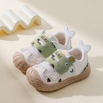 Bramille Baby Girl Mesh Walker Shoes - Soft Sole, Non-Slip, Breathable for Spring/Summer Size 16: Insole 12.3cm, fits foot 11.8cm