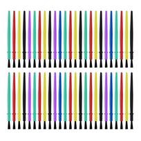 Small Paint Brushes Set 10.5cm, Watercolor Acrylic Brush, DIY Painting, 20 Pack Mixed Colors One Size