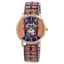 Montre - RAPTOR - Frida Kahlo Edition - Multicolore - Quartz Miyota 2035 - Bracelet élastique acier 18mm gryna