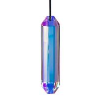 Crystal 120mm AB Colors Prisms Hanging Drops Pendant Suncatcher Rainbow Maker Long Strip Grid Chandelier Parts DIY Home Decor