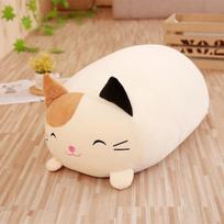 Kūrybiška pagalvė 30/60cm Mielas meškinas/Katė/Varlė/Pingvinas Gyvūnas pliušinis Vaikams minkšta pagalvė Kawaii žaislas Kūdikio gimtadienio dovana Namų De 30cm