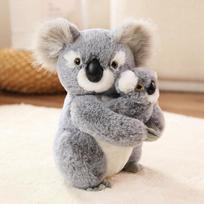 27cm Imitacija Australija Gyvas Koalos Meškinas Pliušiniai Žaislai Minkšta Koalos Lėlė Kūdikio Palydos Žaislas Vaikams Mergaitėms Mielas Pliušinis Gyvūnas 27cm