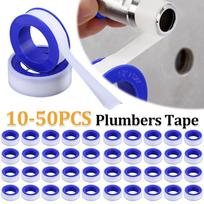 10-50PCS Water Pipe Stop Leaks Sealing Tape Sink Drain Pipe Thread Duct Tapes Plumbing Repair Tool Waterproof Sealant Tape 10PCS