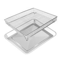 2026+ Stainless Steel Baking Tray Pan and Air Fryer Basket for Air Fryer TOA-060 and TOA-065 and TOA-070 China Mainland