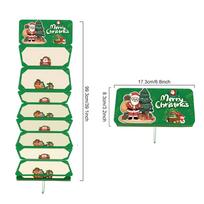 Christmas Money Holder with 10 Slots Santa Cash Holder Party Supplies for Men Women Boys Girls Teens Family Friends Other žalia
