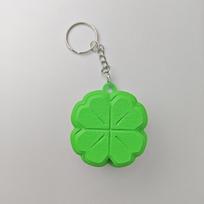 3D Four-Leaf Clover Fidget Spinner Keychain Ornament