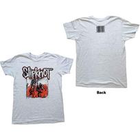 Slipknot T Shirt Self Titled Band Logo Unisexs Grey Xl S