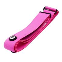 Adjustable Wireless Heart Rate Monitor Strap Chest Strap Chest Belt Bluetooth Heart Rate Monitor rožinė