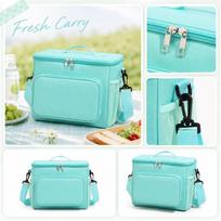 Fabric Foldable Lunch Bag, Shoulder Hand Bento Box , Portable for Work School Picnic Travel Daily One Size