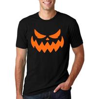 Halloween Pumpkin Shirt for Men Hocus Shirts Pumpkin Face Tshirt Funny Tee Tops Printed Men's T-shirt Men Clothing S