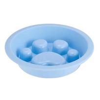 Pet Slow Feeder Bowl for Cats and Dogs mėlyna