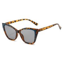 Luxury Y2k Cat Eye Sunglasses Contrast Color Steampunk UV Protection Sunglasses Square Frame Gradient Fashion Shades Driving