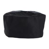 Japanese-Style Breathable Sushi Cap Adjutable Strap Single Layered Chef Flat Top Caps No Eaves Comfortable Chef Hat