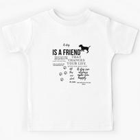 Dogs Make Me Happy Humans Make My Head Hurt Kids T-Shirt 140