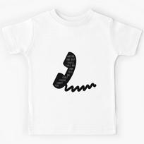 Maybe You'll Call Me - Old Phone Kids T-Shirt 170