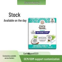 Mint Coconut Oil Teeth Whitening Strips – Remove Yellow Stains for a Bright, Clean Smile Standard Size