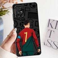 Case for Xiaomi Redmi 14C 13C 9 12C 10 A3 K40 K80 Pro A4 A1 A2 Plus A5 Black Soft Phone Cover Football Number Redmi A1