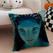 A-Avatar The Way Of Water Cushion Cover Throw Pillow Cover Hidden Button Durable Polyester Chair Cushion Peach skin 18*18(CM)-1Pcs