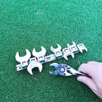 3/8 inch Crowfoot Wrench Set Metric Crows Foot Opening 10-22mm Professional Portable Repair