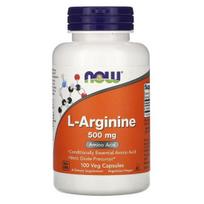 „Now Foods“ L-arginino 500 mg kapsulės, korėjietiškas sveikas maistas