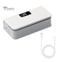 Mini maišelių sandariklis ir pjaustytuvas su LED ekranu, USB įkraunamas sandarinimo įrenginys traškučių maišeliams, nešiojamas plastikinių maišelių atidarytuvas, 1600 mAh baterija balta