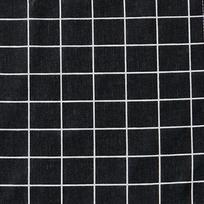 1PC NAPEARL Semi Blackout Simple and Versatile Tassel Edge Decoration Black Color Curtain for Windows Balcony Living Room and Bedroom Home Decor W150cm x L60cm juoda
