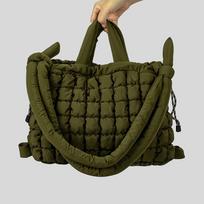 Large Capacity Casual Tote Bag for Women Designer Nylon Padded Bags Shoulder Bag