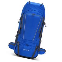 80L Outdoor Backpack Camping Climbing Bag Oxford Cloth Mountaineering Backpack Large Capacity Hiking Black black